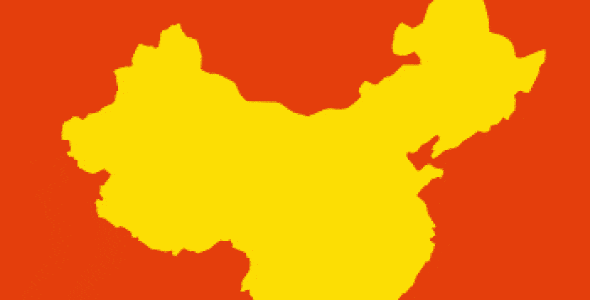 Flag-of-china-Gif-Logo-Map-of-china-Icon-GIF-Royalty-Free-Animated-Icon-GIF-350px-after-effects-project-中国国旗-中国地图-中国-旗帜-中国-地图